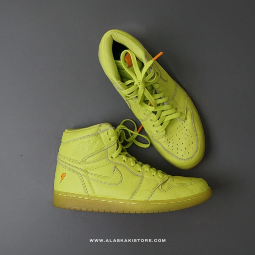 Image of Air Jordan 1 Retro High Gatorade Cyber (Used No Box)