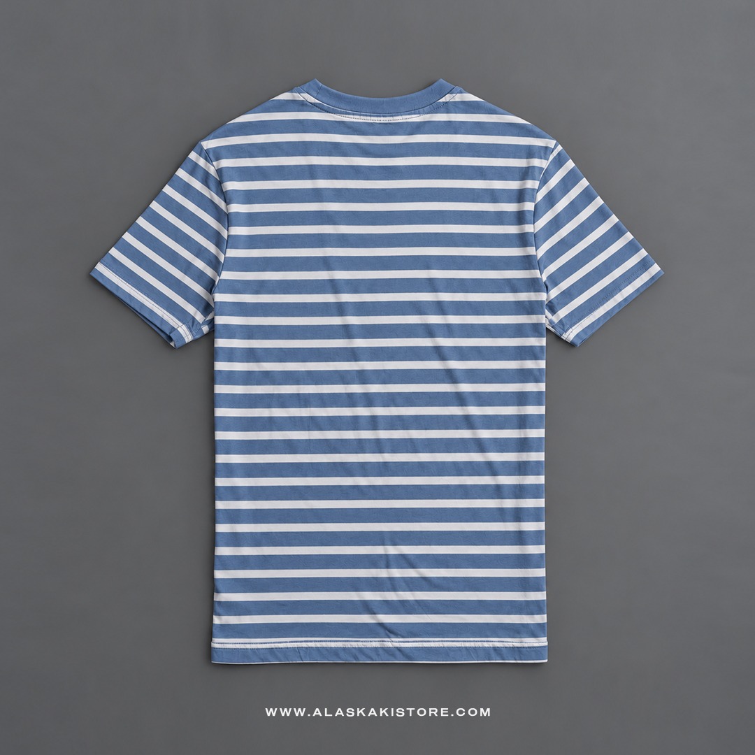 Pocket Tees Stripe Blue GA4086