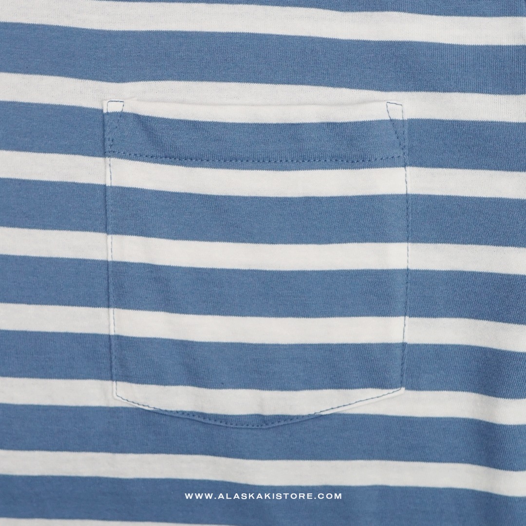 Pocket Tees Stripe Blue GA4086