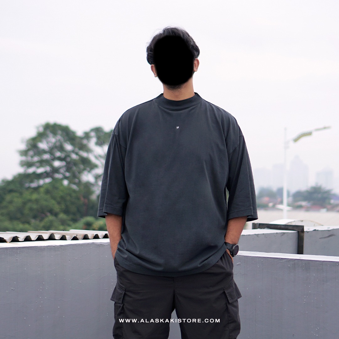 Y*zy Oversized Tshirt Black GA4044