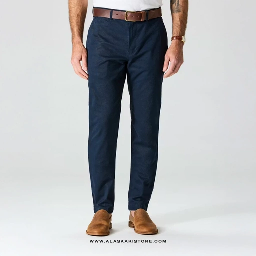 Slim Fit Chino Pants Navy FT5036