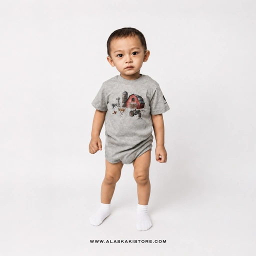 Image of Bodysuits Baby Jumper Grey CR4013