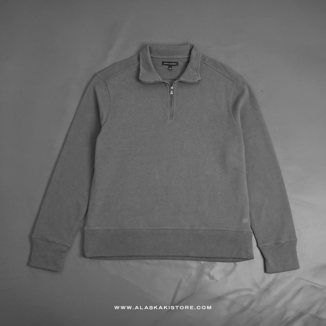 Half Zip Sweatshirt Grey BR7002