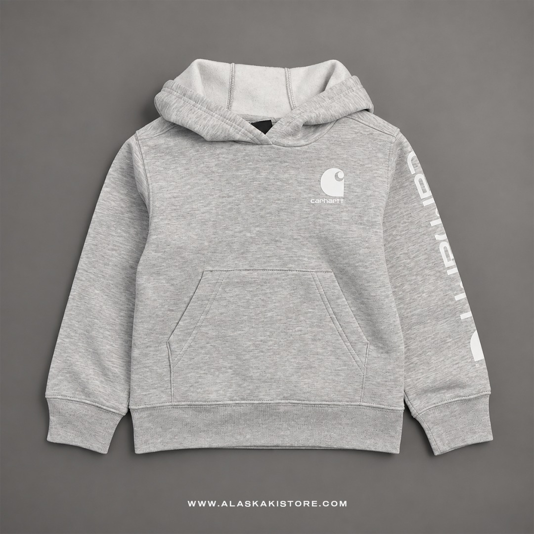 Pullover Hoodie Toddler Grey CR1024