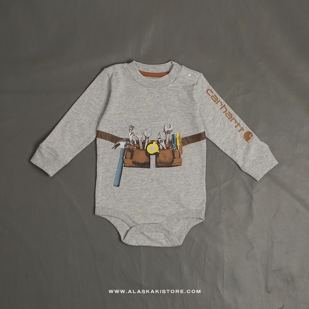 Longsleeve  Baby Jumper Grey CR4017