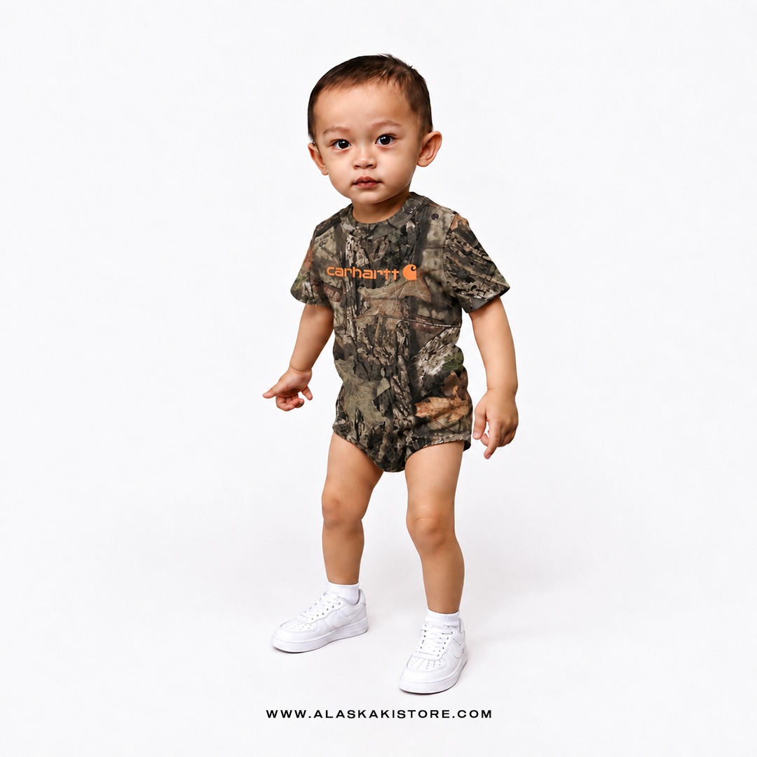 Shortsleeve Baby Jumper Camo CR4021