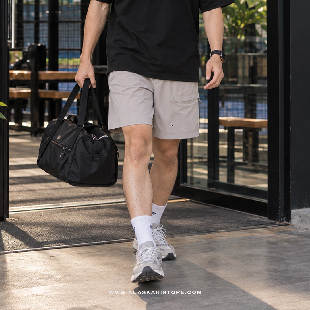 Cargo Short Pants Grey CO6006
