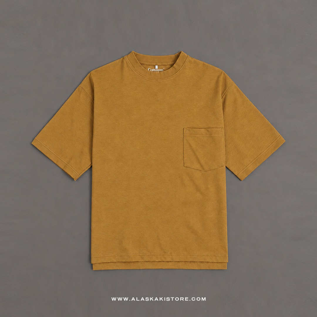Heavyweight Oversized Tees Mustard CI4005