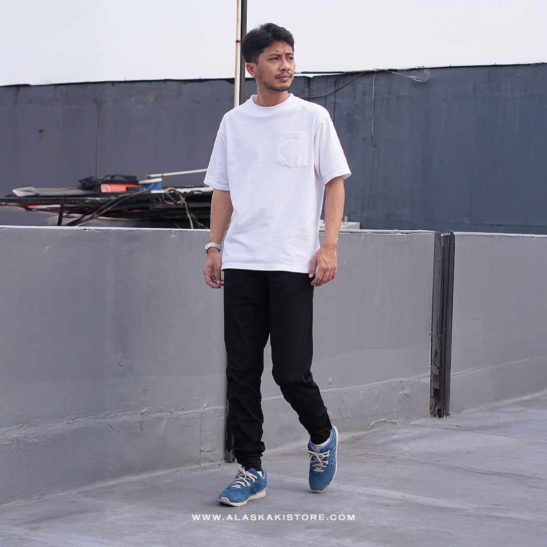 Dry stretch Jogger Pants Black GU5009