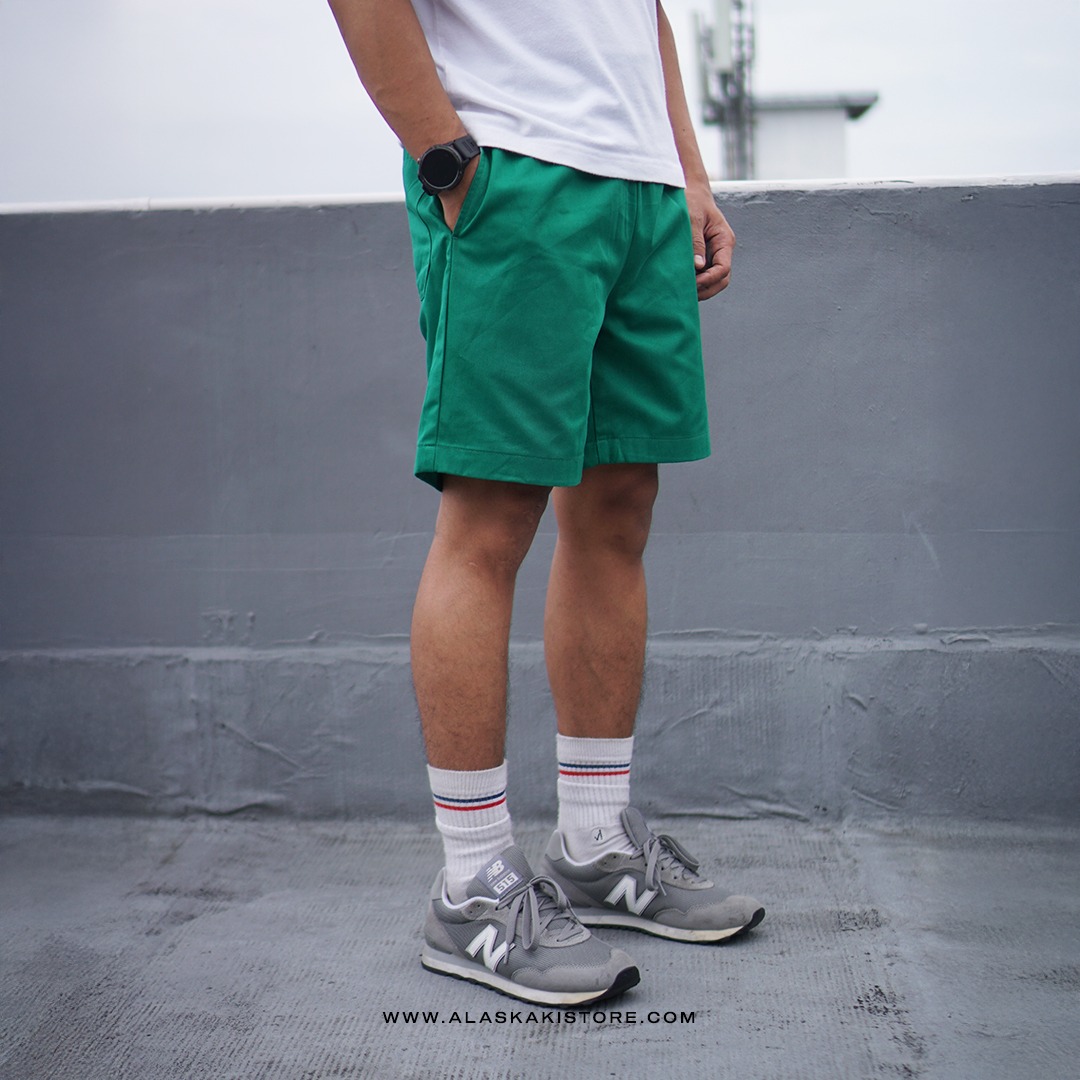 Chef Short Pants Green GU6012