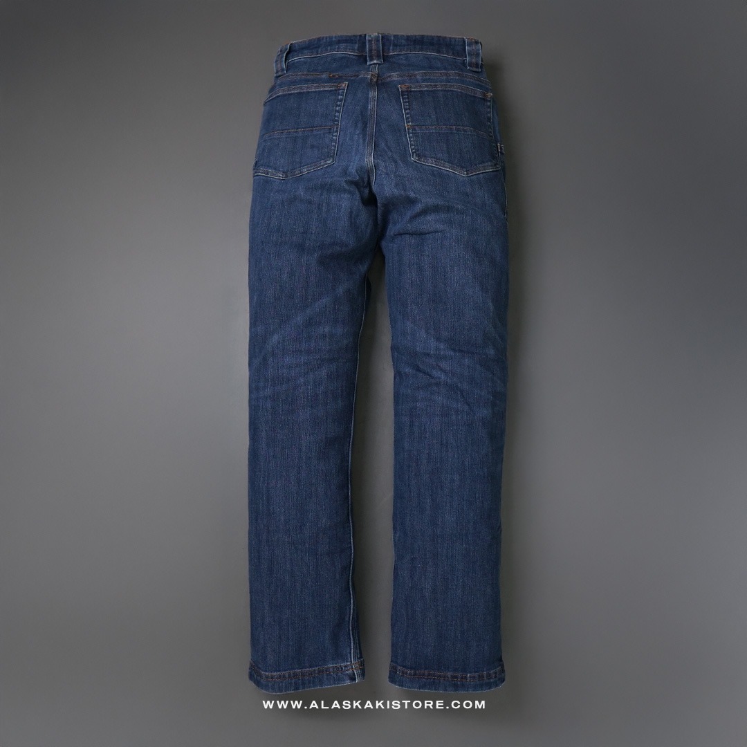 Relaxed Fit Denim Workpants Blue Washed DL5020