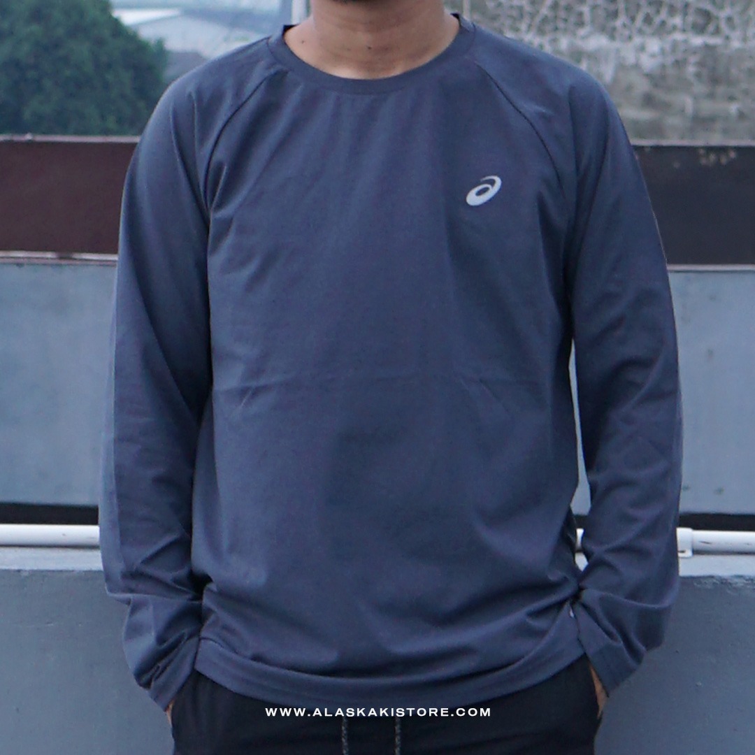 Long Sleeve Running Shirt Grey AS4005