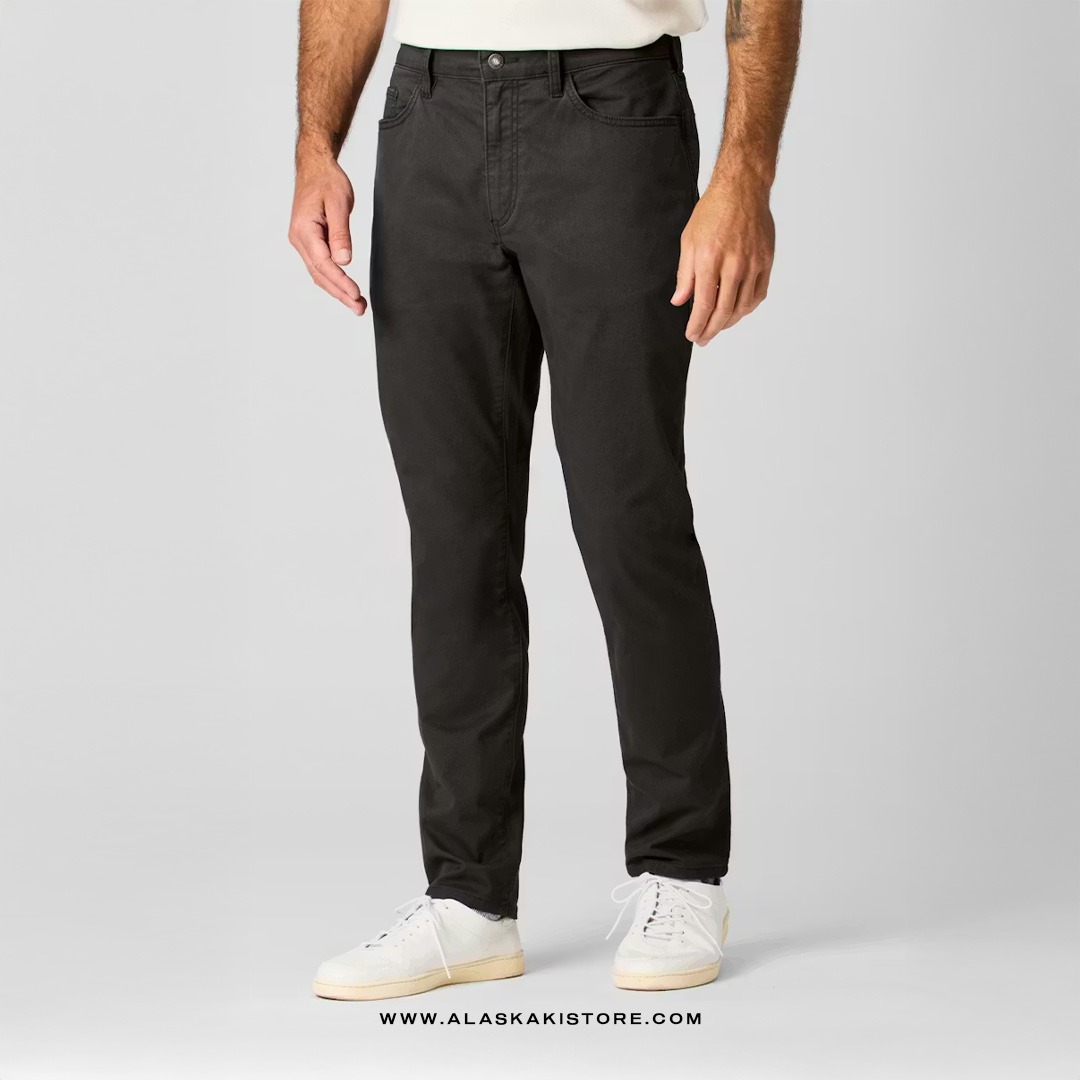 Twill Pants Slim Fit Charcoal FT5019