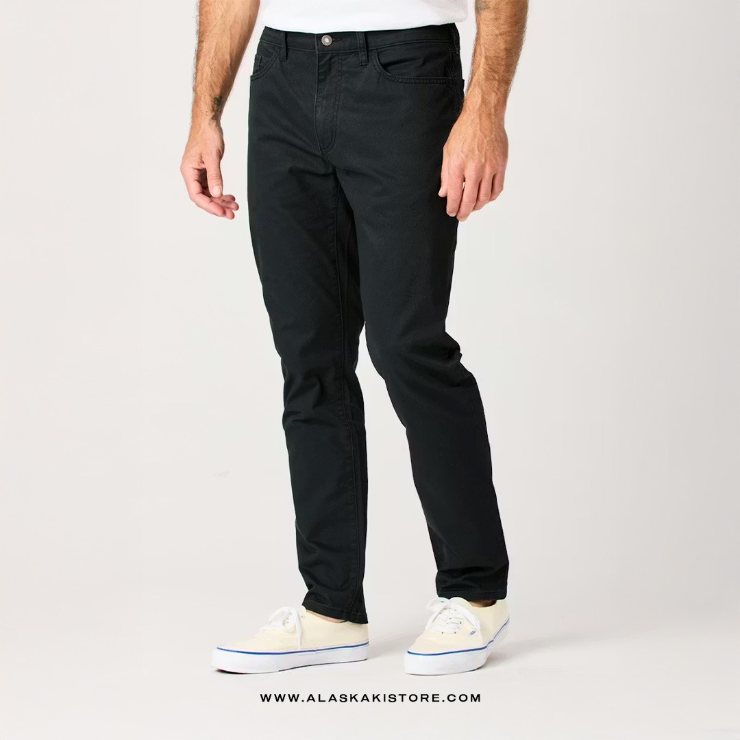 Twill Pants Slim Fit Dark Grey FT5023