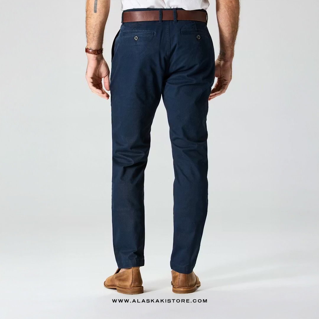Slim Fit Chino Pants Navy FT5036