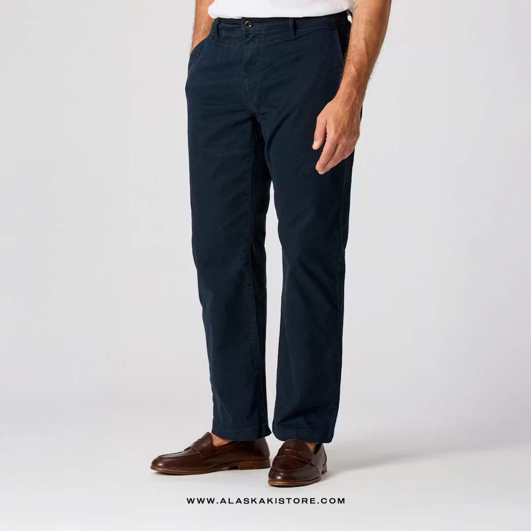 Classic Fit Chino Pants Navy FT5032