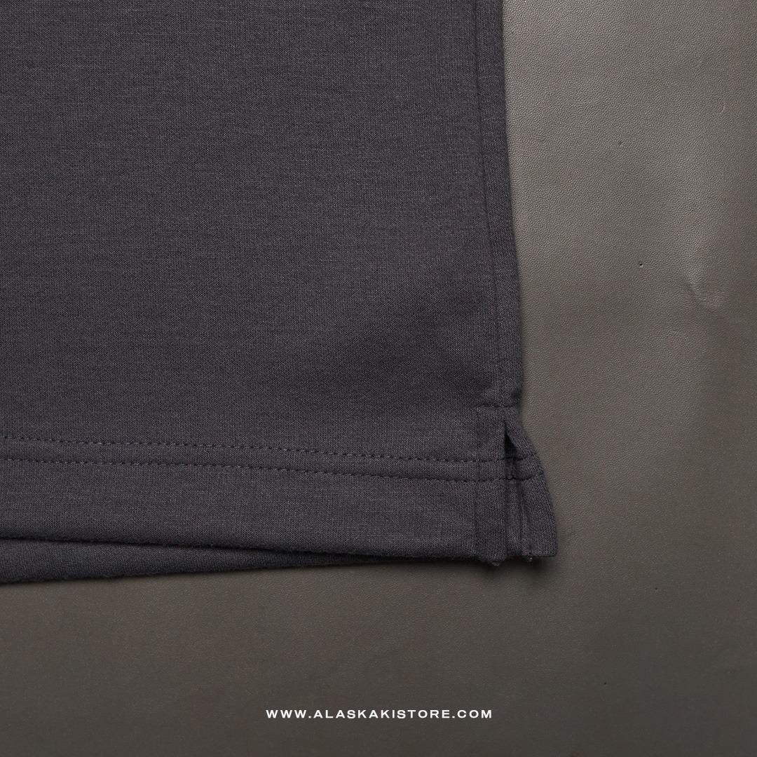 Cotton Blend Heavyweight Oversized Tshirt by Common Issue Grey CI4051