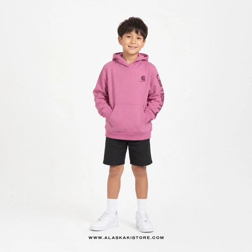 Image of Pullover Hoodie Toddler Purple CR1020