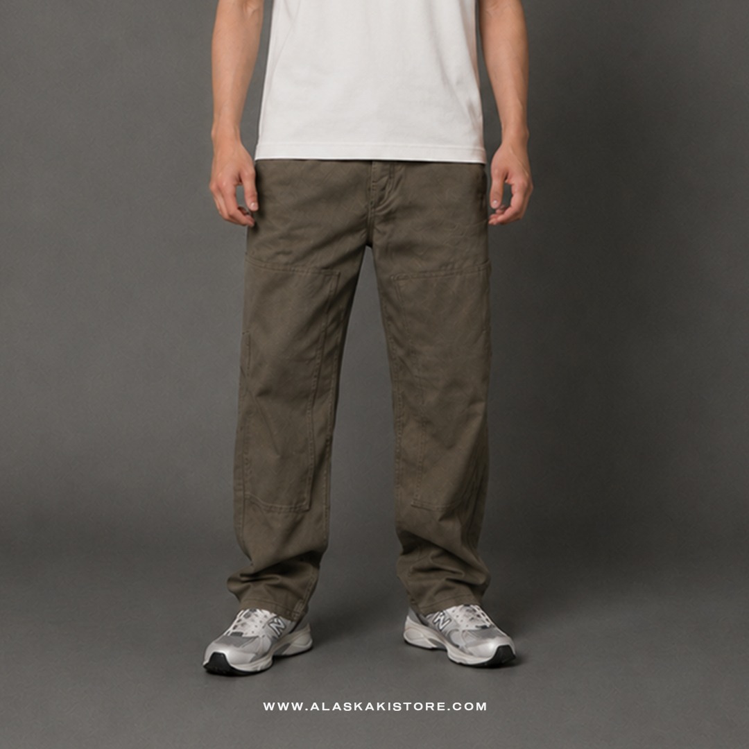 Campwell Double Knee Workpants Olive RC5001