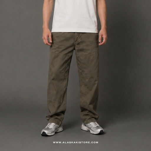 Campwell Double Knee Workpants Olive RC5001