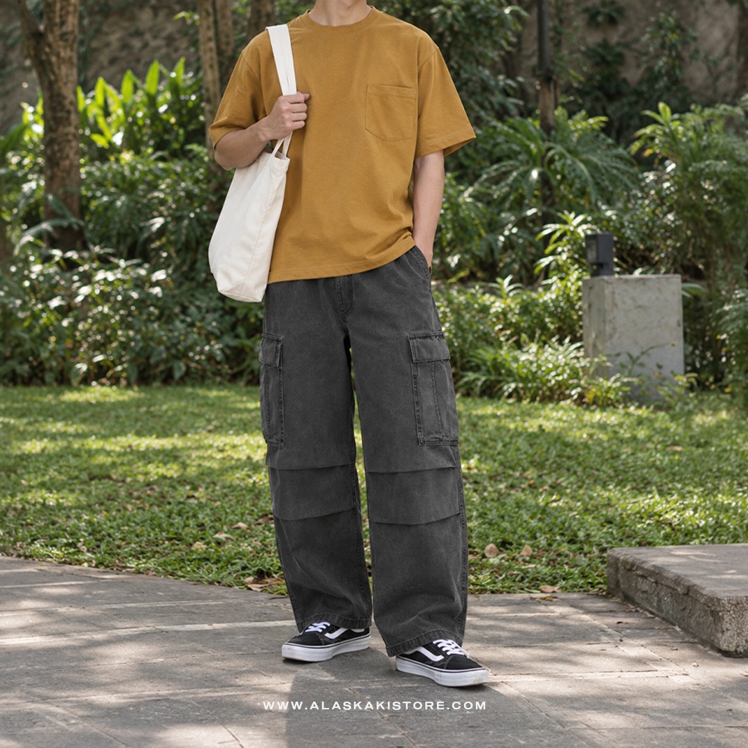 Heavyweight Oversized Tees Mustard CI4005