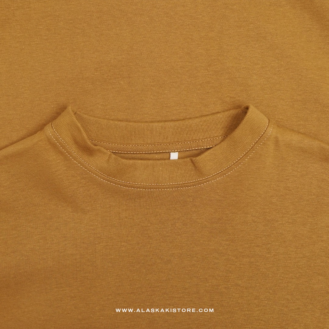 Heavyweight Oversized Tees Mustard CI4005