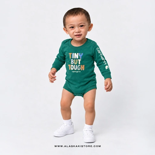 Longsleeve  Baby Jumper Green CR4023