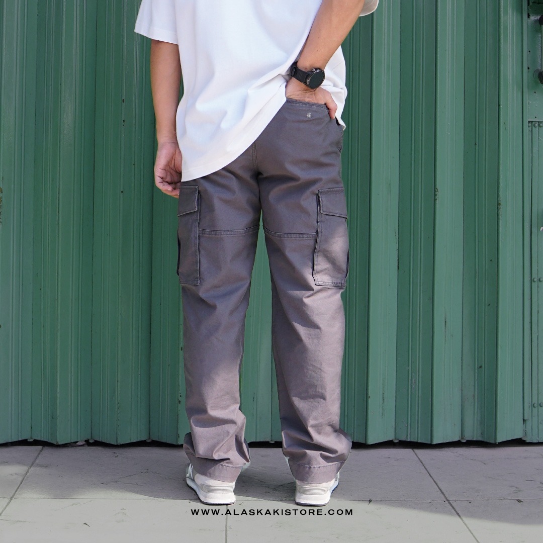 Loose Cargo Pants Grey ON5109