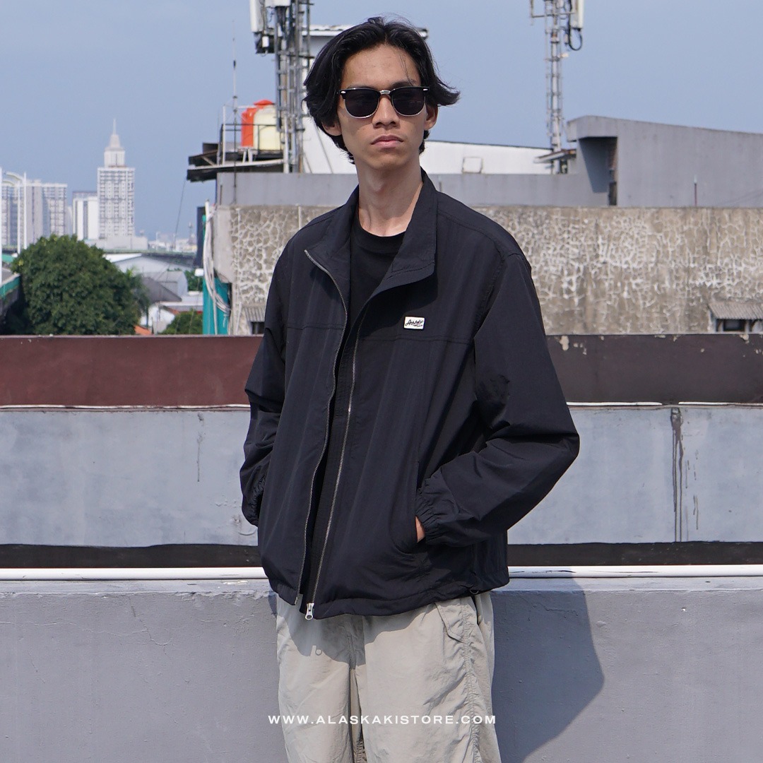 Harrington Nylon Jacket Black TT1016