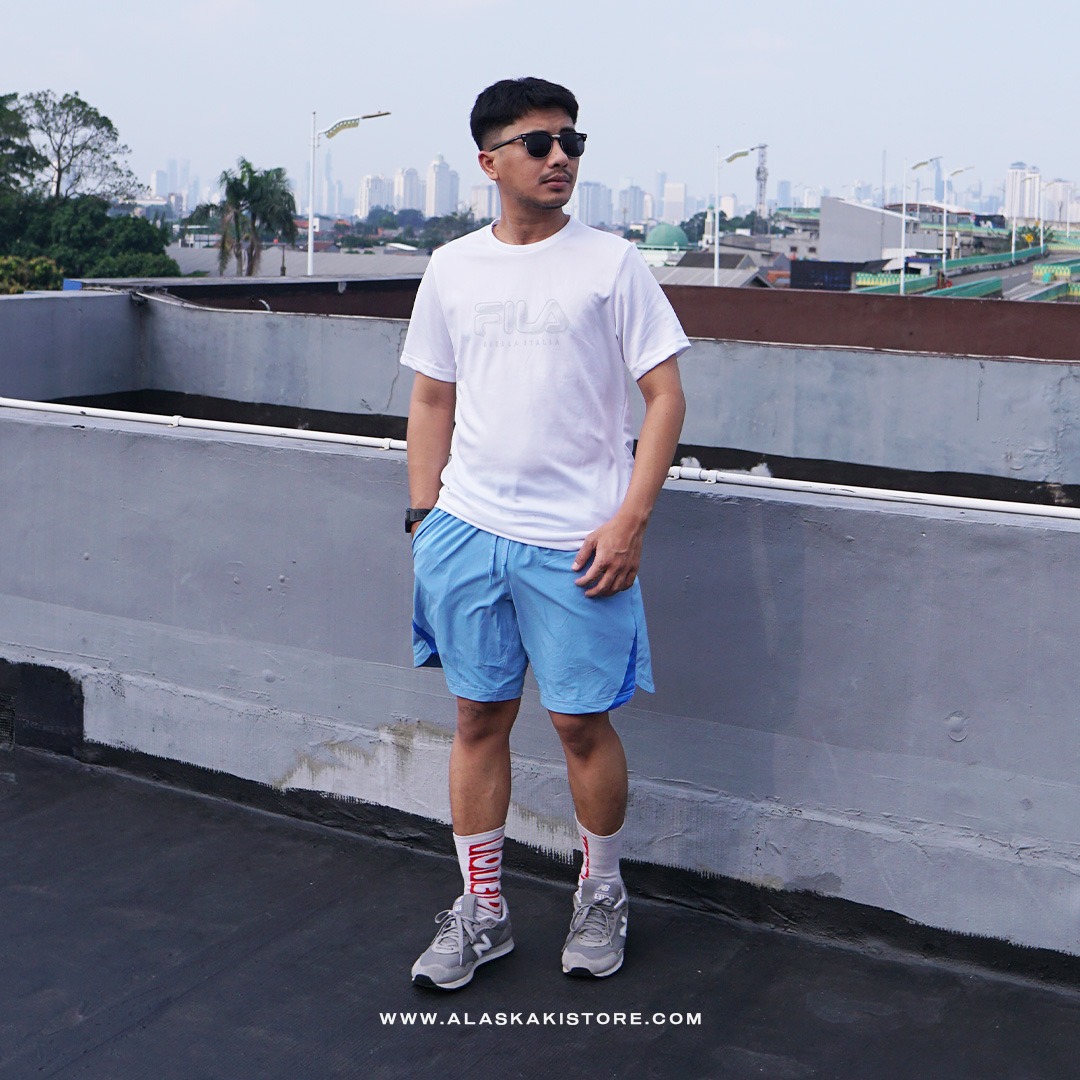 Woven Sport Shorts Light Blue UA6006