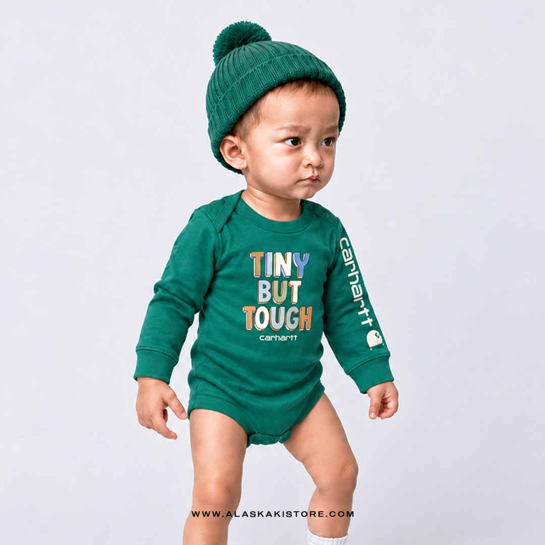 Longsleeve Baby Jumper Green CR4023
