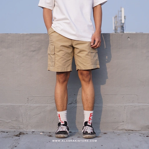 Image of Cargo Short Pants Khaki ON6037
