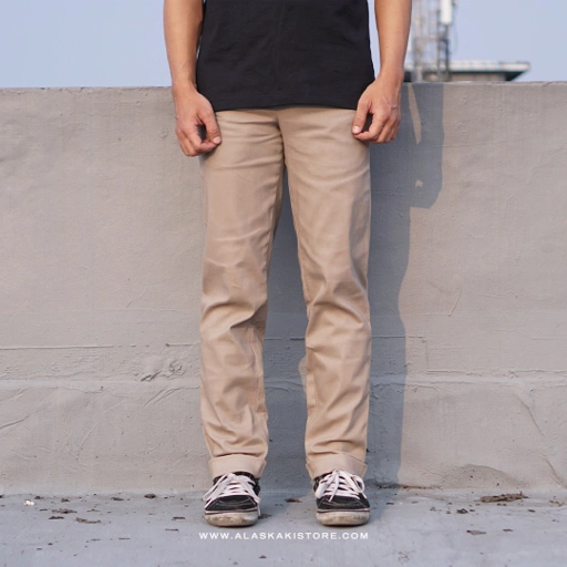 Image of Slim Fit Chino Pants Khaki CI5015