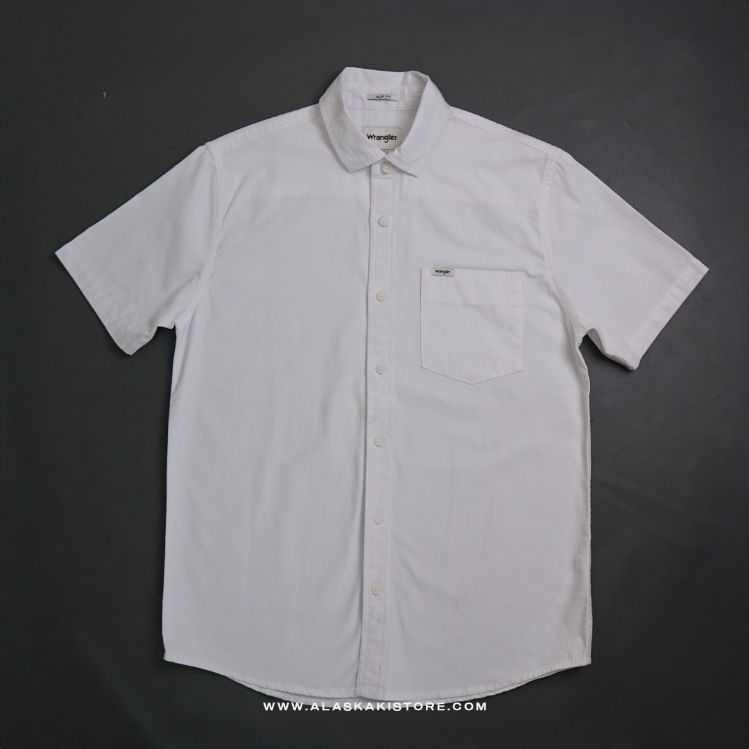 Slim Short Sleeve Shirt White WR2010