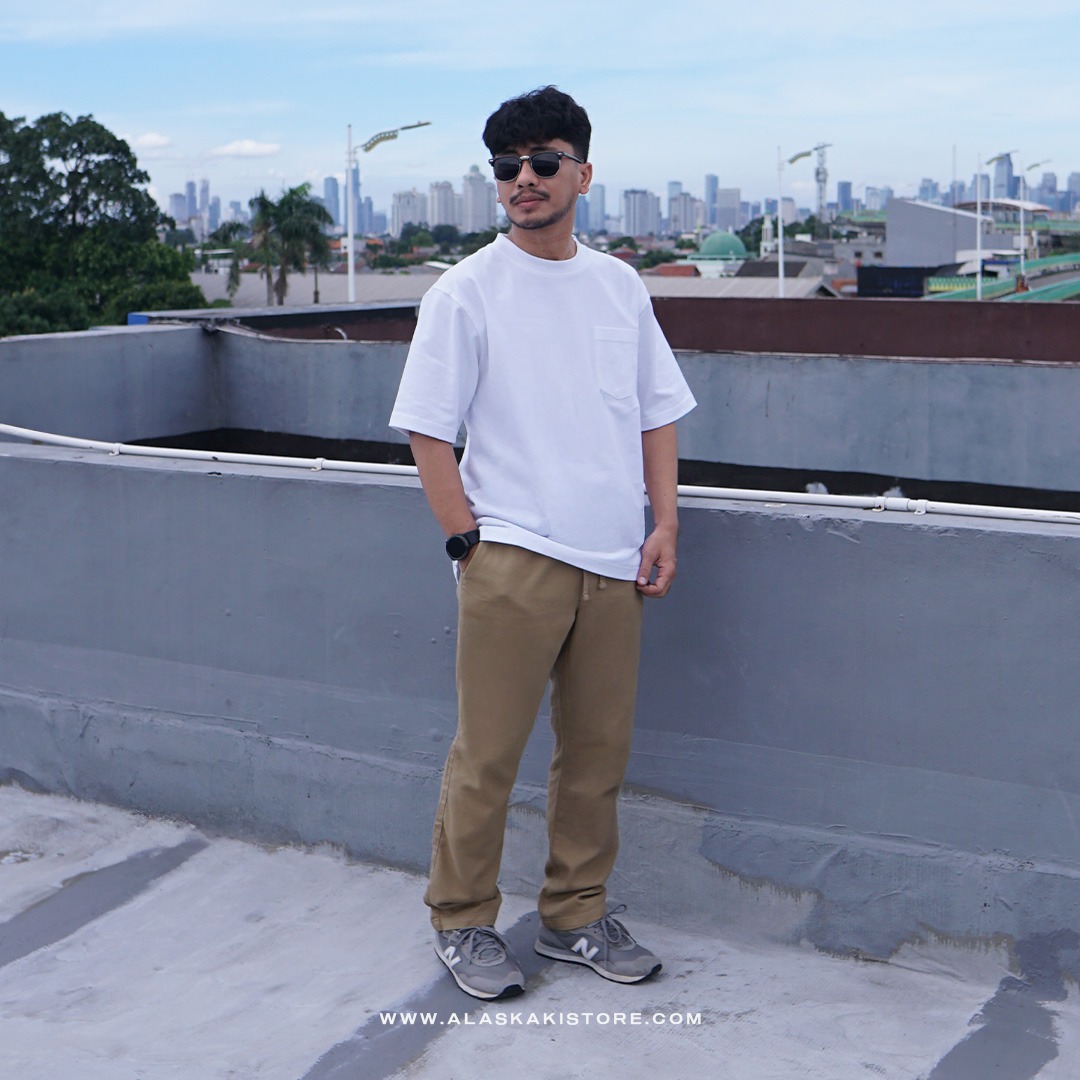 Straight Fit Linen Pants Brown ON5104