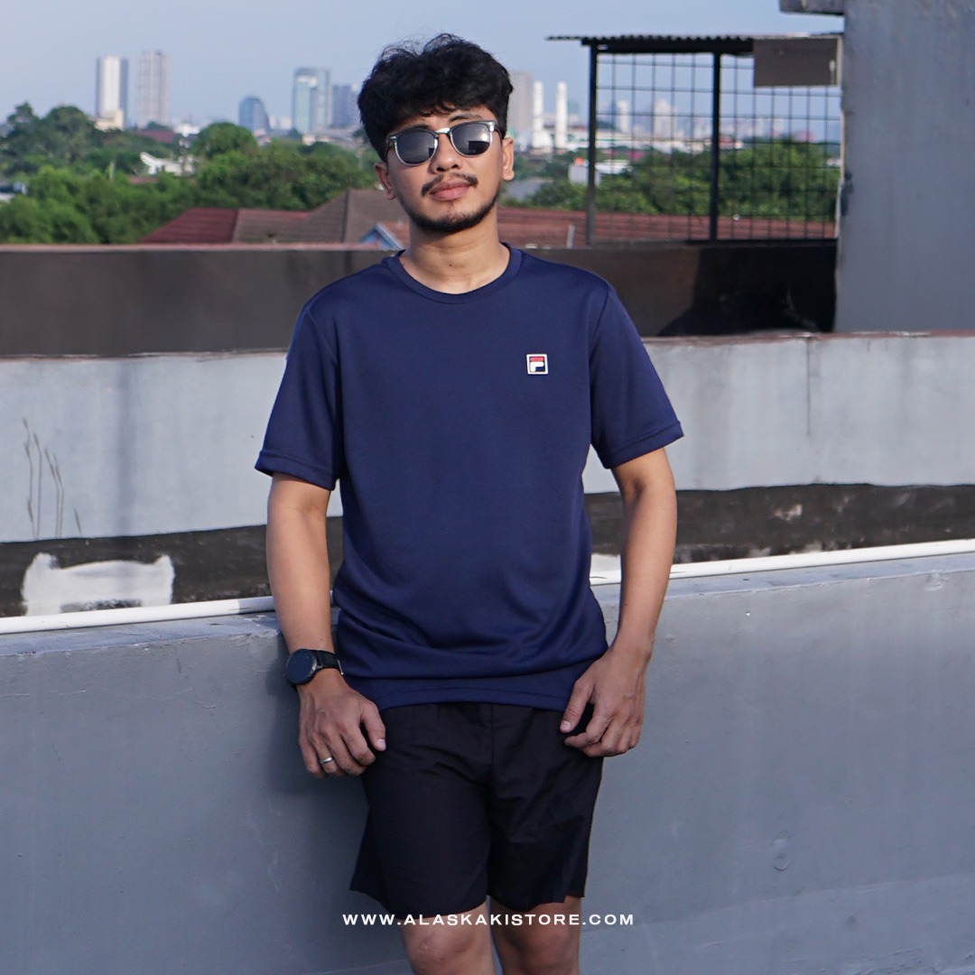 Running Tshirt Navy FL4004