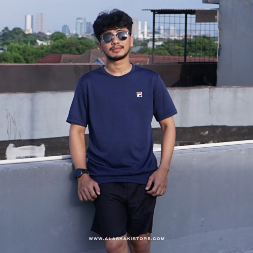 Image of Running Tshirt Navy FL4004