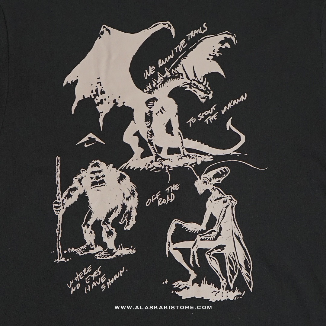 Trail Running Tshirt Black NK4001