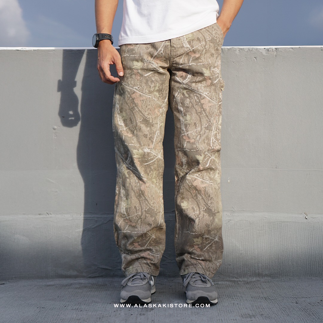 Baggy Carpenter Pants Camo AP5002