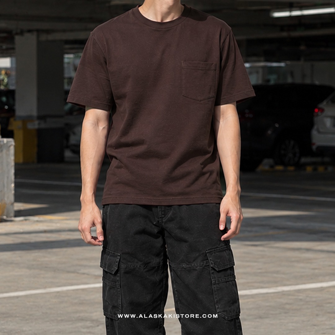 Heavyweight Oversized Tees Dark Brown CI4058