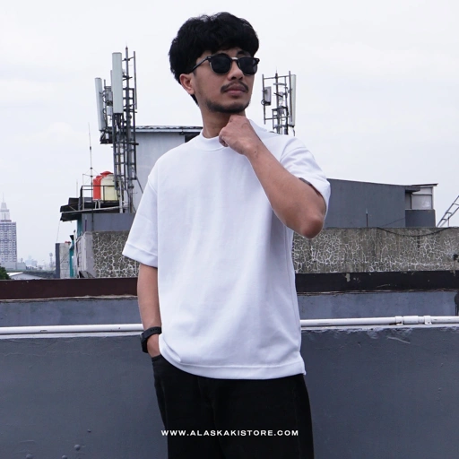 Image of Heavyweight Oversized Tshirt by Common Issue White CI4046