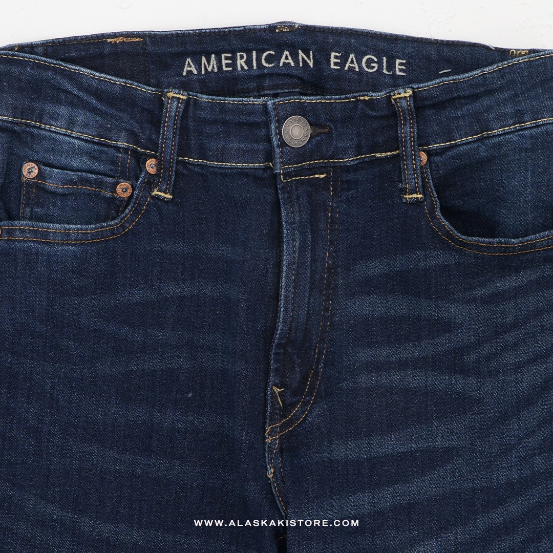 Skinny Fit Denim Trousers Blue Wash AE5008