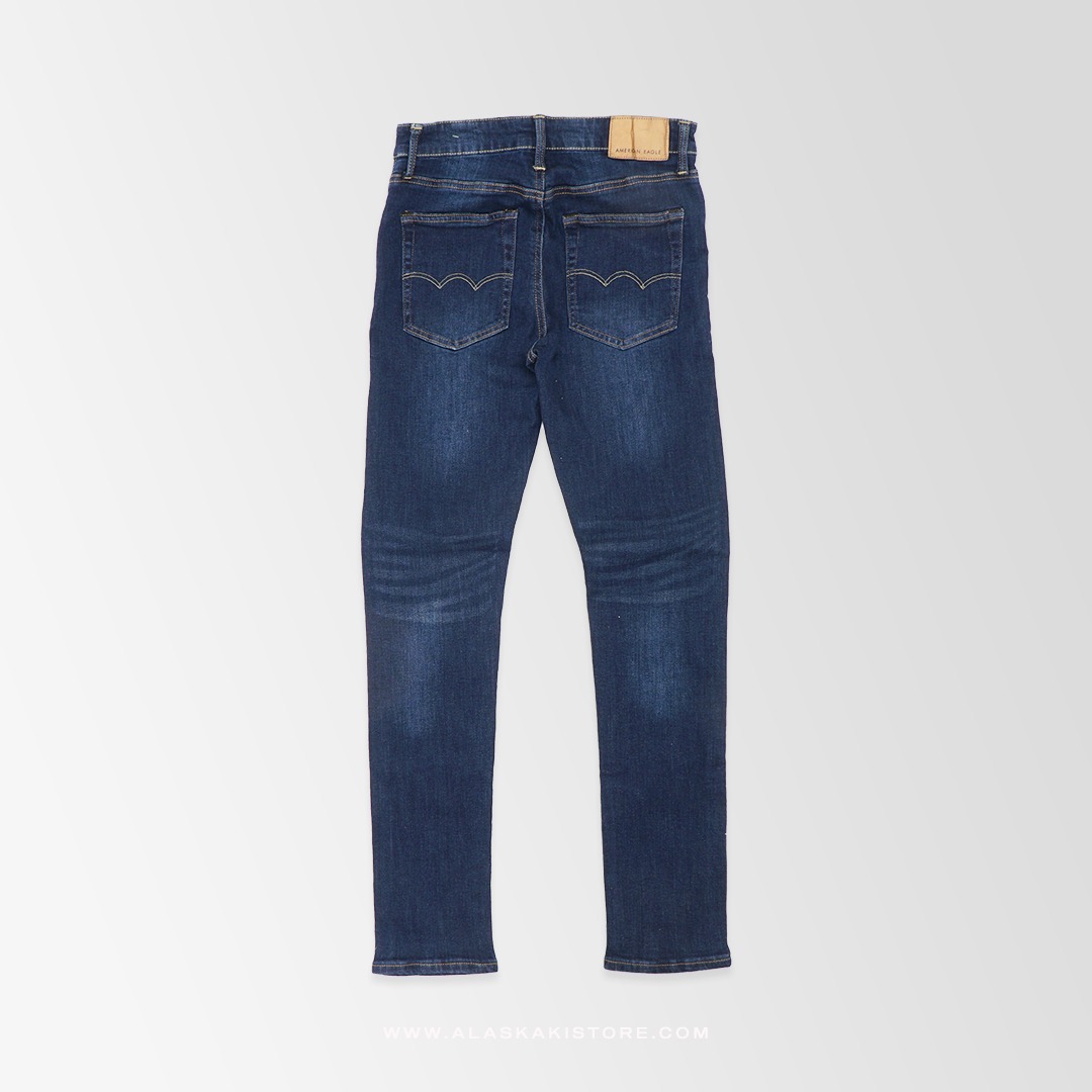 Skinny Fit Denim Trousers Blue Wash AE5008