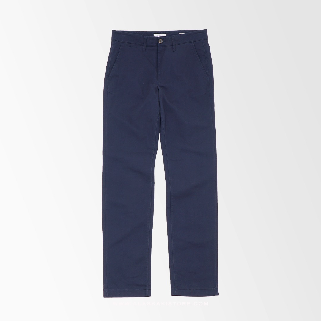 Slim Fit Chino Trousers Navy GF5031