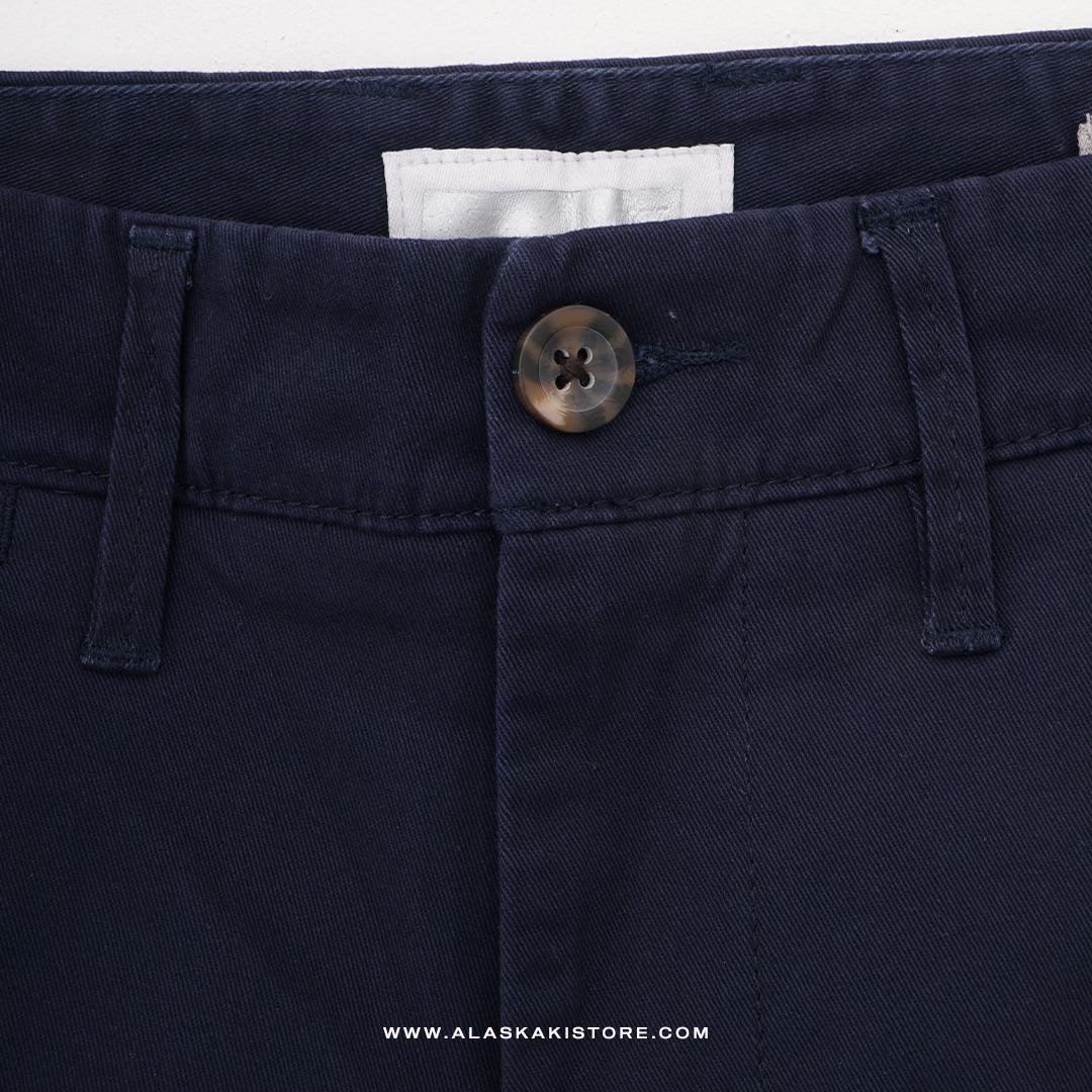 Slim Fit Chino Trousers Navy GF5031