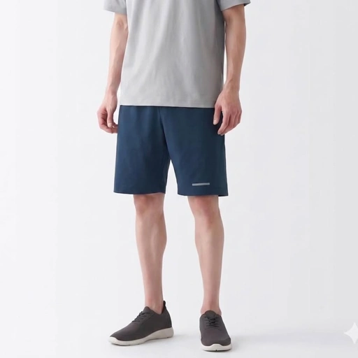 Image of Quick Dry Stretch Short Navy MJ6012