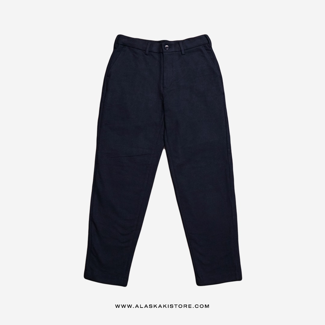 Slim Fit Wool Pants Dark Navy GU5023
