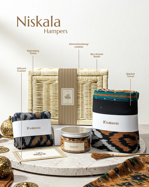 Image of Kainnesia Raya Signature Hampers Big - Niskala Hampers Etnic Series - Hampers Lebaran