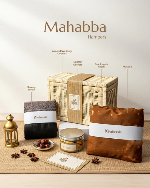 Image of Kainnesia Raya Signature Hampers Big - Mahabba Hampers Islami Series - Hampers Lebaran