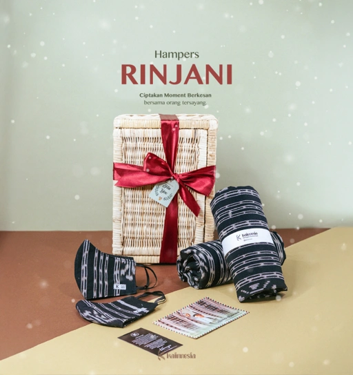 Image of KAINNESIA Rinjani-Souvenir Hampers Pernikahan Birthday Gift Graduation Gift Birthday Hampers Custom